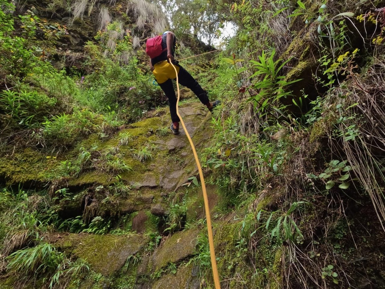Chimoche ravine descent, La Orotava