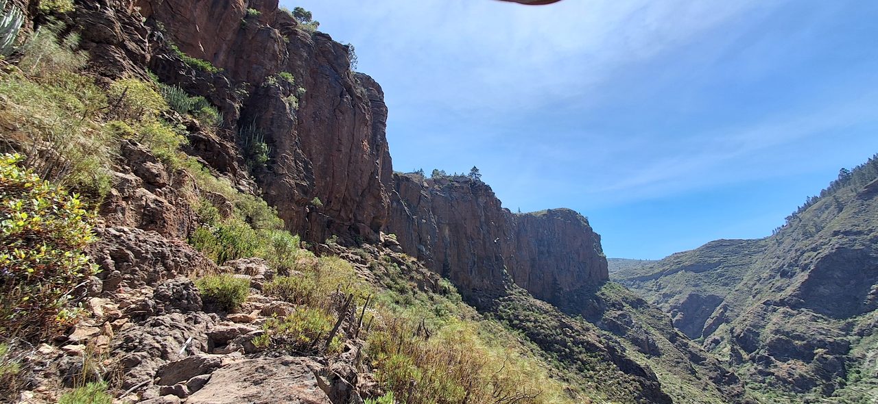 Risco de Guaria climbing area